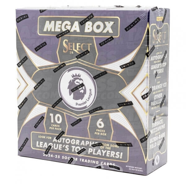 Panini 2024-2025 Panini Select Premier League Mega Box - Futbalové karty