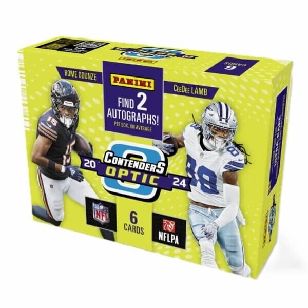 Panini 2024 NFL karty Panini Contenders Optic Football Hobby Box