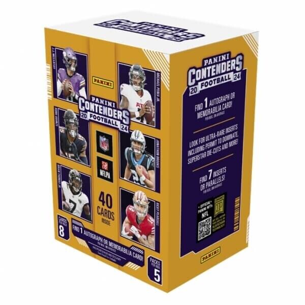 Panini 2024 NFL karty Panini Contenders Football Blaster Box