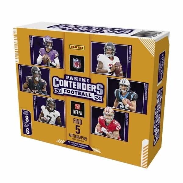 Panini 2024 NFL karty Panini Contenders Futbalový hobby box