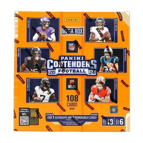 Panini 2024 NFL karty Panini Contenders Football Mega Box