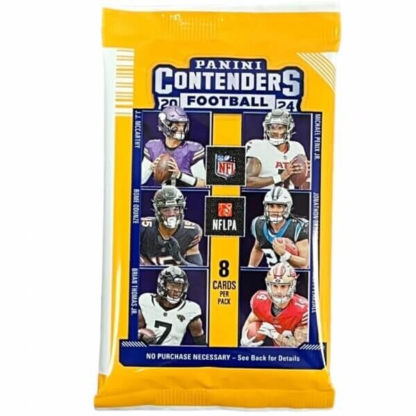 Panini 2024 NFL karty Panini Contenders Football Retail Balíček