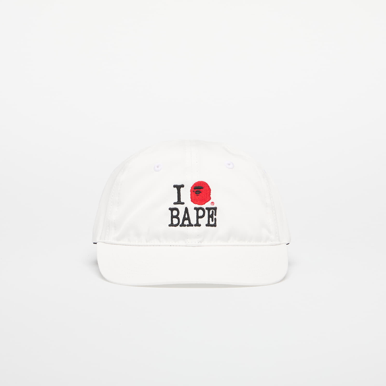 Šiltovka A BATHING APE Logo Cotton Twill Cap White Universal