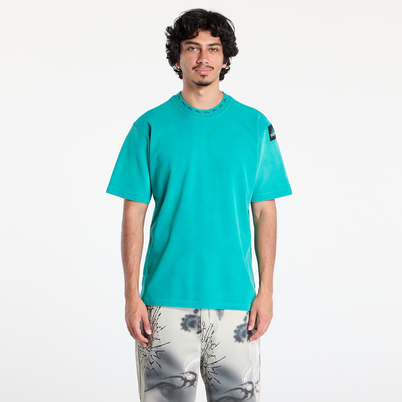 Tričko adidas Equipment T-Shirt Equipment Green/ Blanch Cargo/ Reflective Silver L