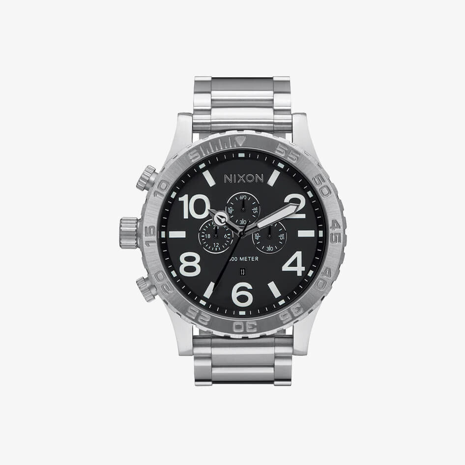 Hodinky Nixon 51-30 Chrono Black Universal