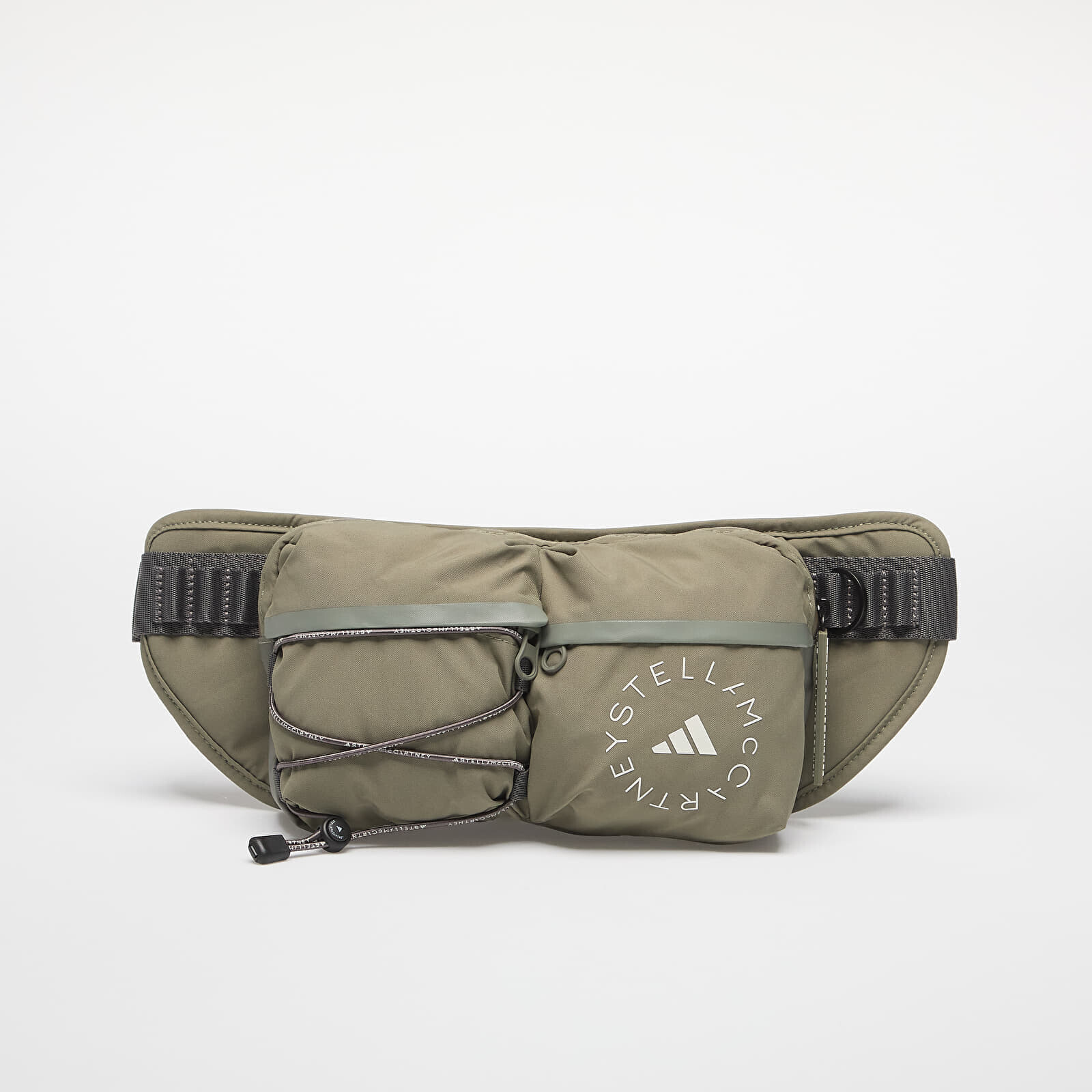 Ľadvinka adidas by Stella McCartney Bum Bag Legacy Green/ Almond Milk-smc 0,75 l