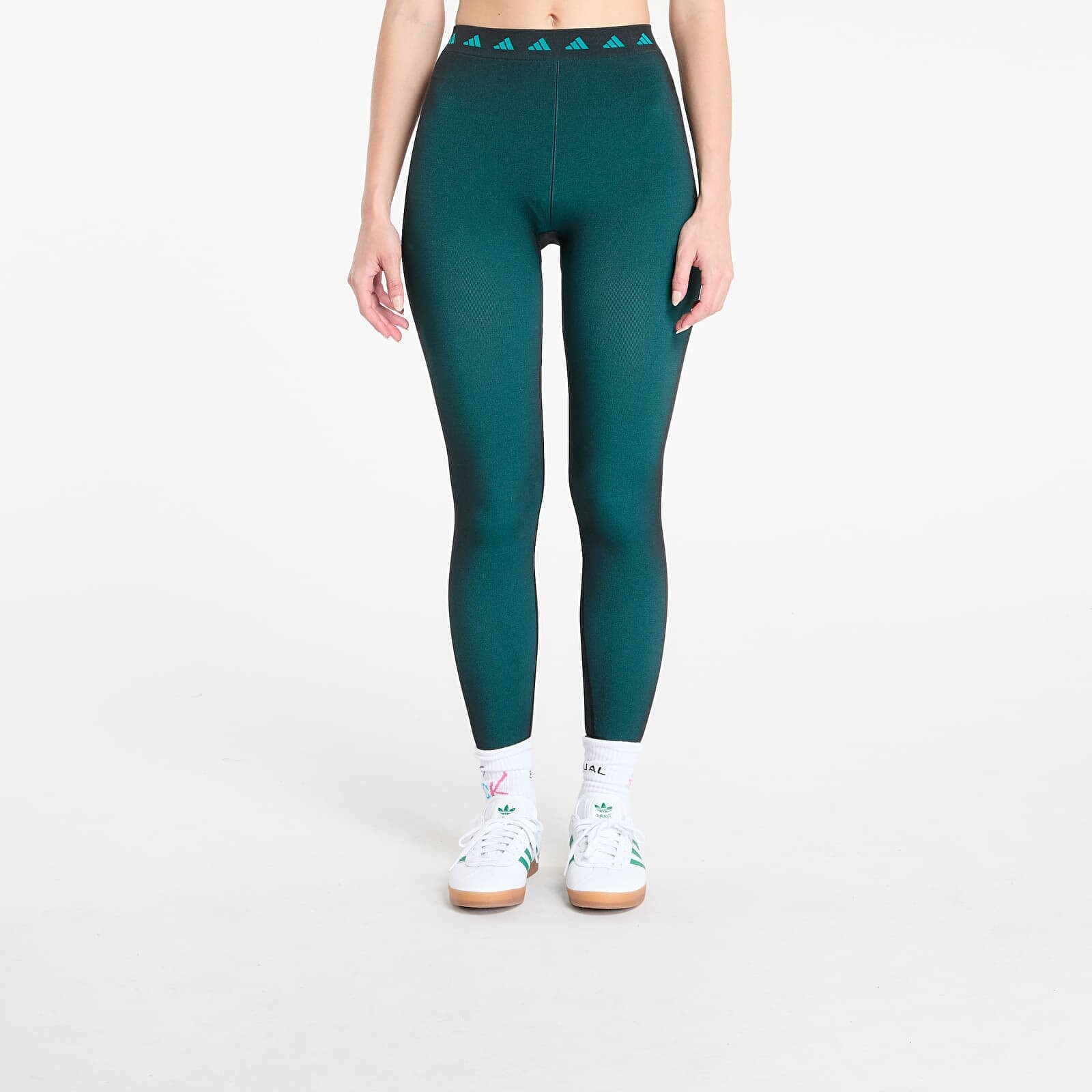 Legíny adidas EQT Legging Black/ Equipment Green XS