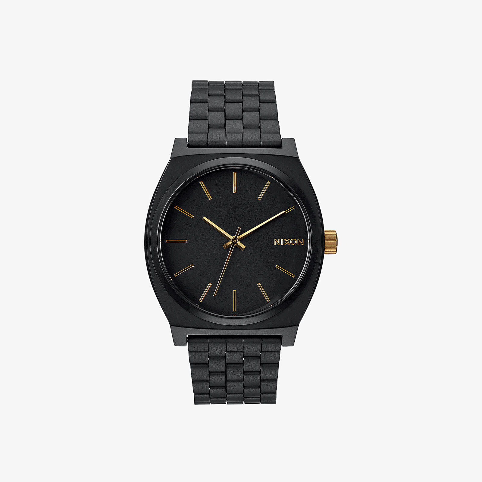 Hodinky Nixon Time Teller Matte Black/ Gold Universal