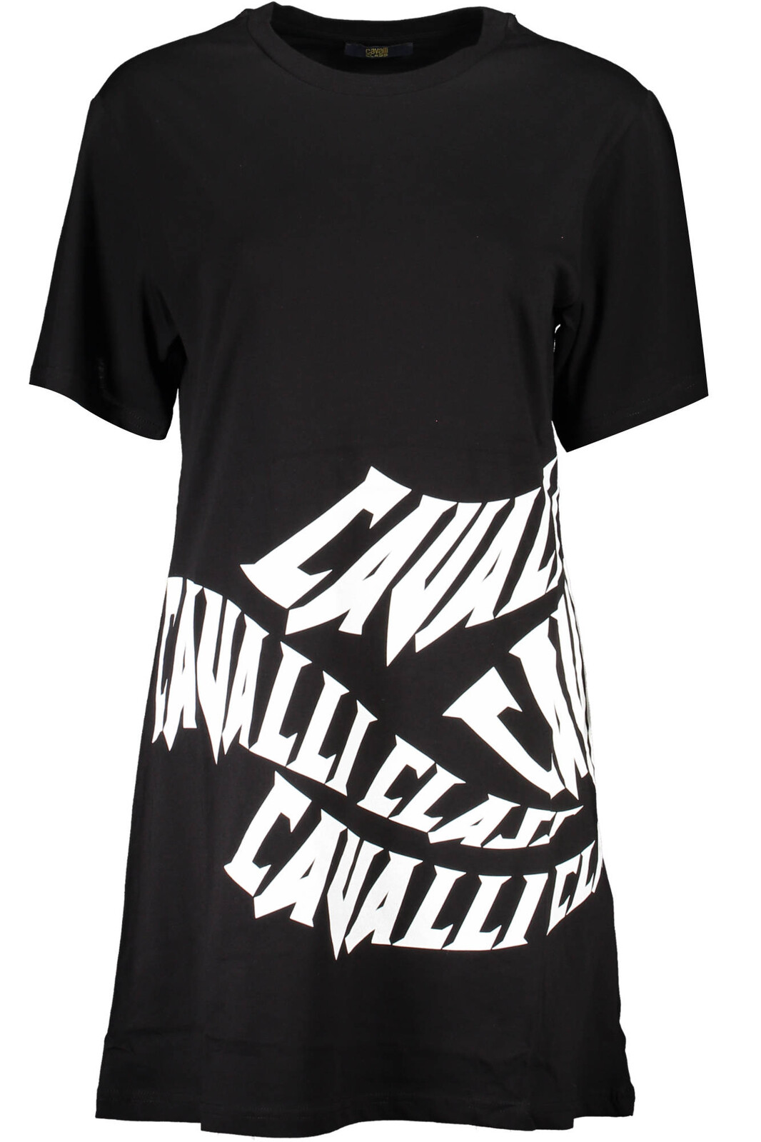 CAVALLI CLASS SHORT DRESS WOMEN BLACK