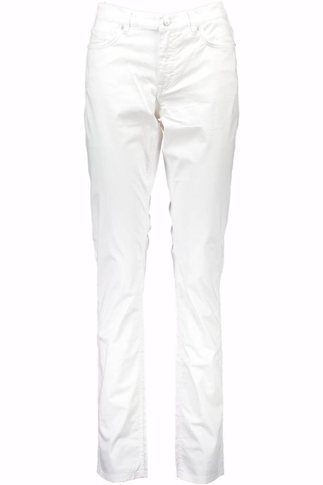 GANT WOMEN'S WHITE TROUSERS
