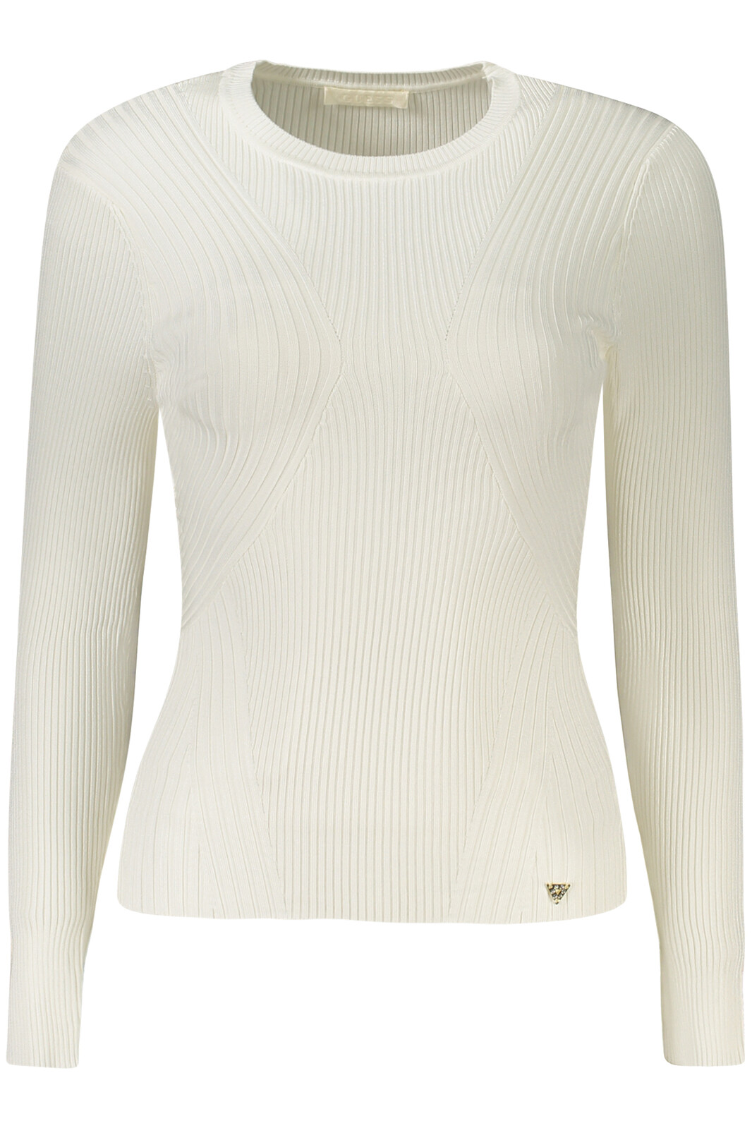 GUESS JEANS WOMEN'S WHITE SWEATER