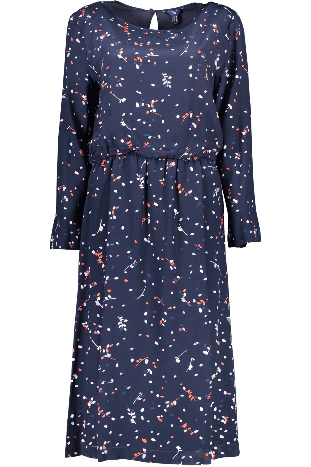 GANT LONG DRESS WOMEN BLUE