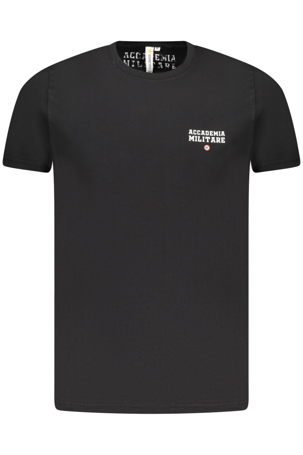 MILITARY ACADEMY BLACK MEN'S SHORT SLEEVE T-SHIRT