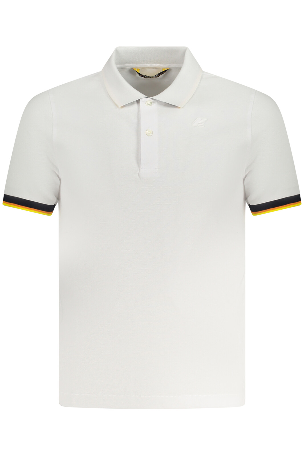 K-WAY POLO SHORT SLEEVES MEN WHITE