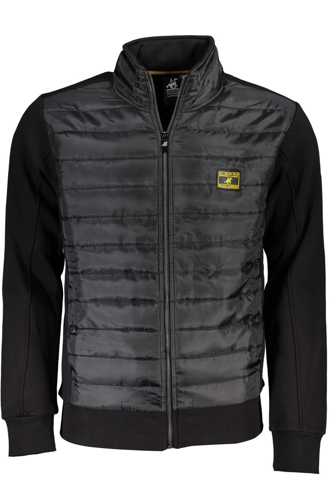 US GRAND POLO MEN'S SPORTS JACKET BLACK