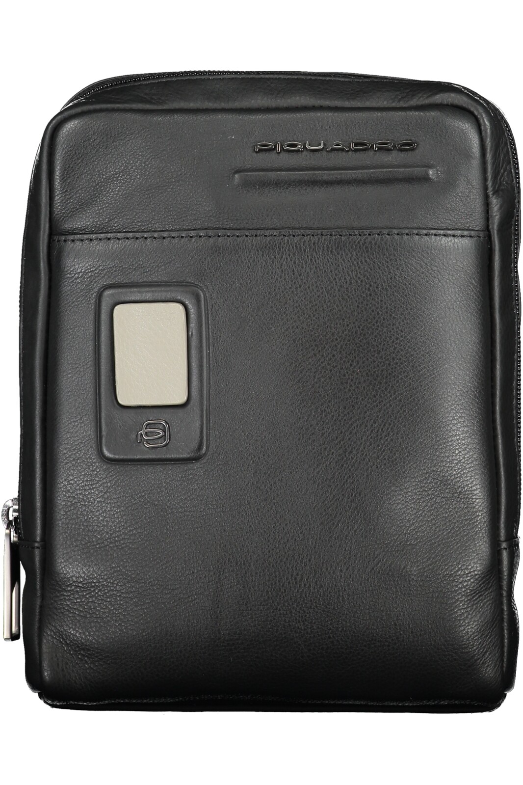 PIQUADRO MEN'S SHOULDER BAG BLACK