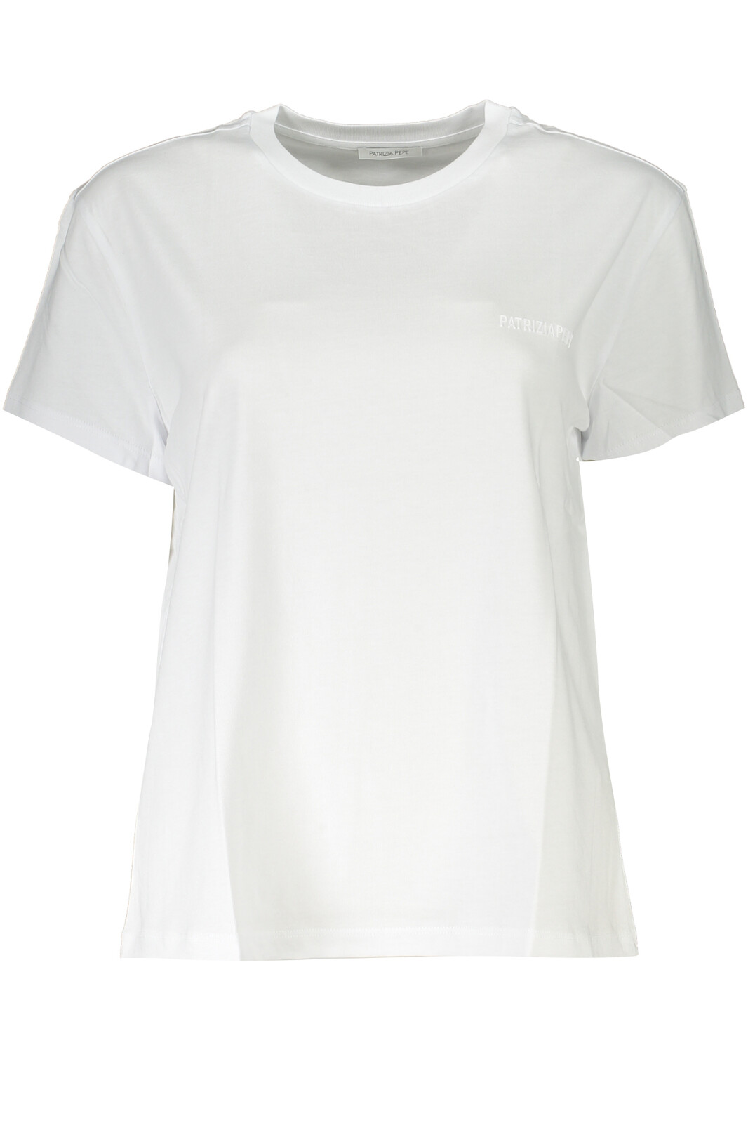 PATRIZIA PEPE WOMEN'S SHORT SLEEVE T-SHIRT WHITE