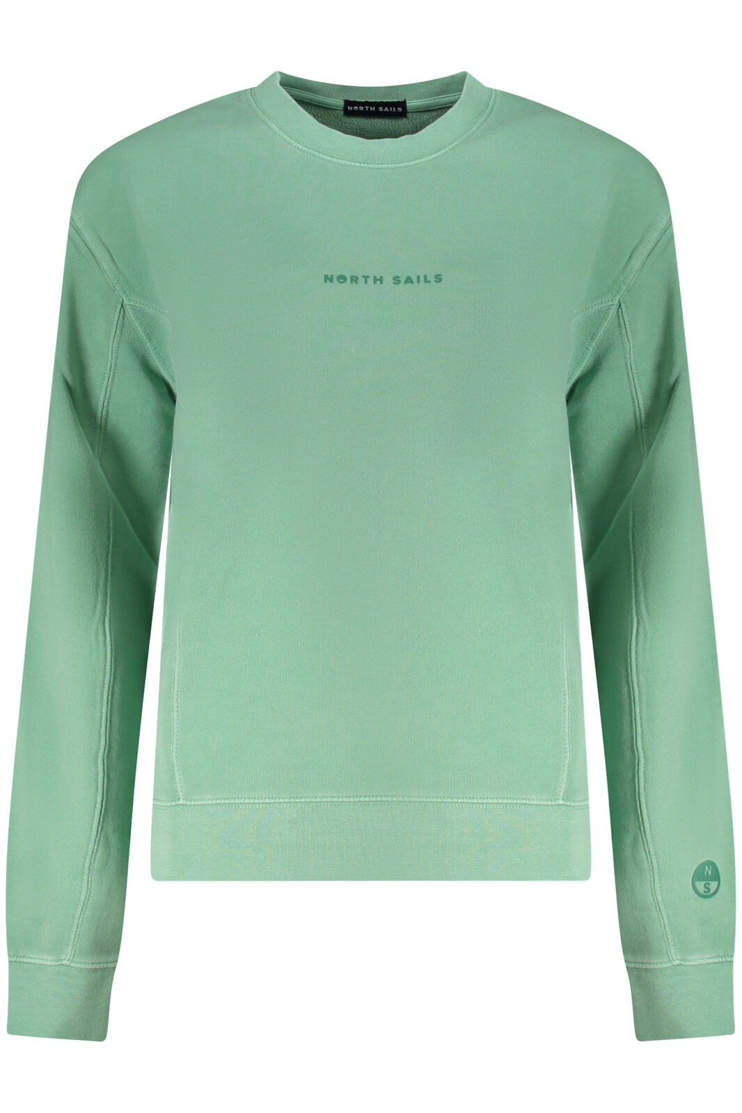 NORTH SAILS WOMEN'S ZIP-UP SWEATSHIRT GREEN