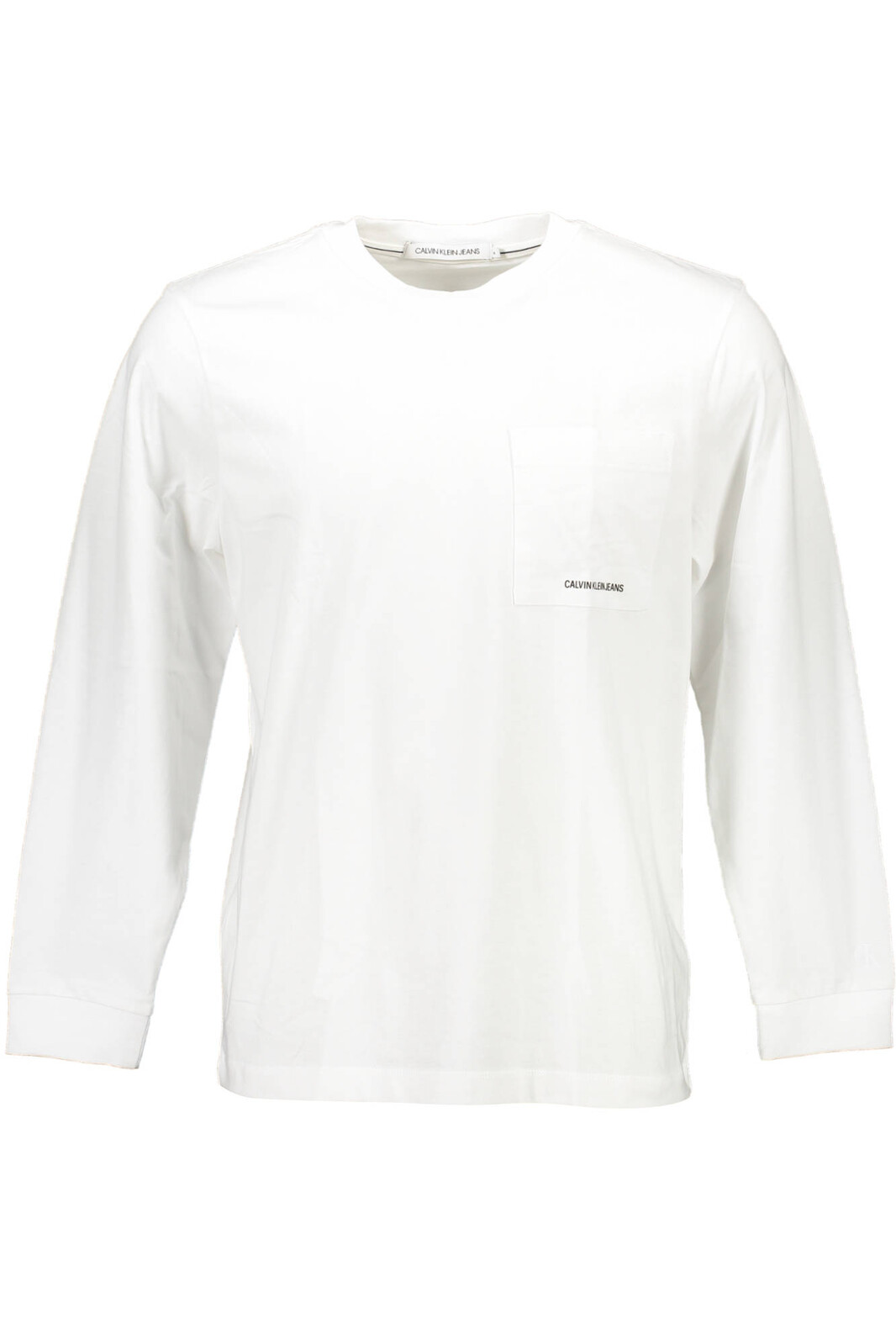 CALVIN KLEIN MEN'S LONG SLEEVE T-SHIRT WHITE