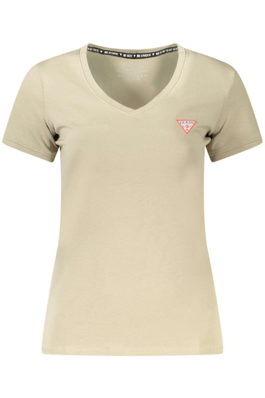 GUESS JEANS GREEN WOMEN'S SHORT SLEEVE T-SHIRT
