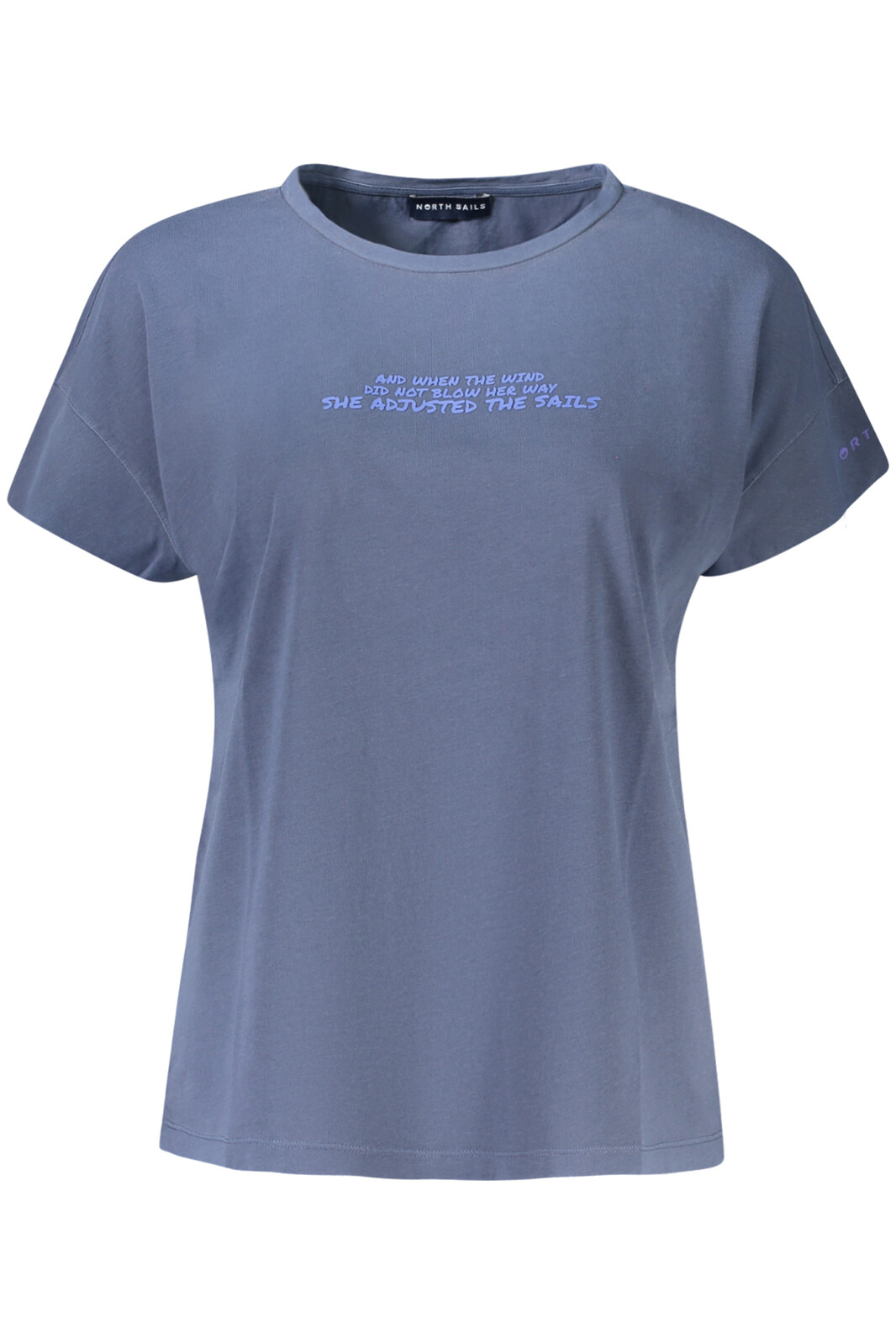 NORTH SAILS WOMEN'S SHORT SLEEVE T-SHIRT BLUE