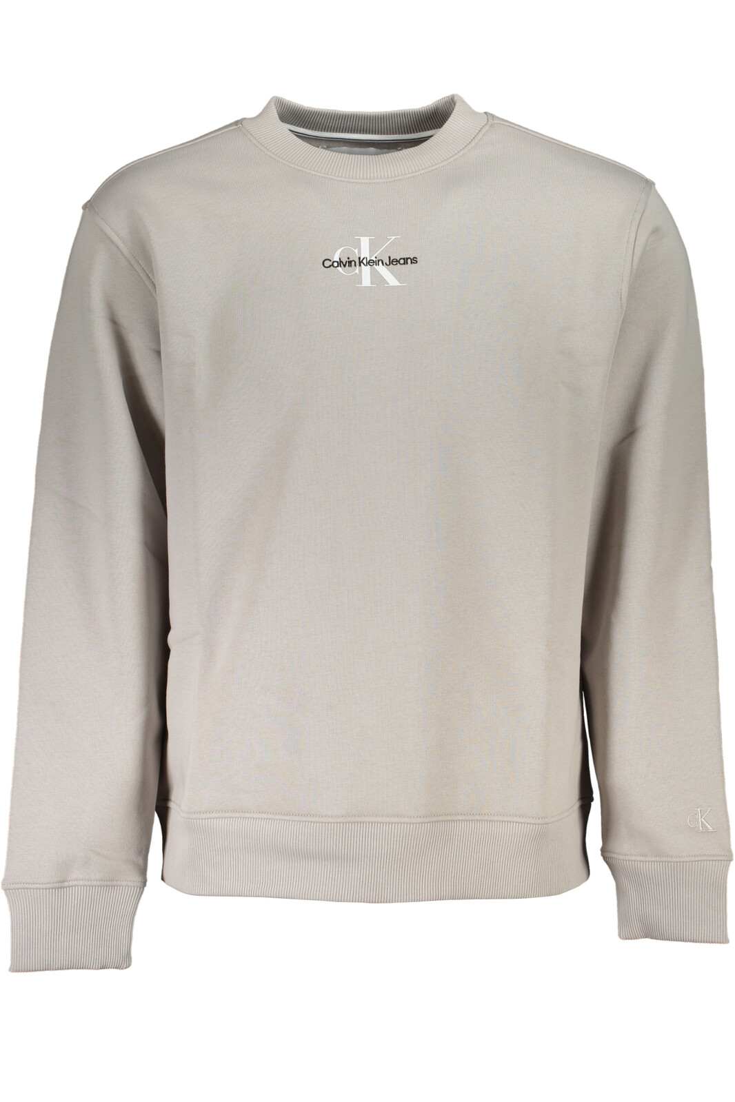 CALVIN KLEIN MEN'S GRAY ZIPLESS SWEATSHIRT