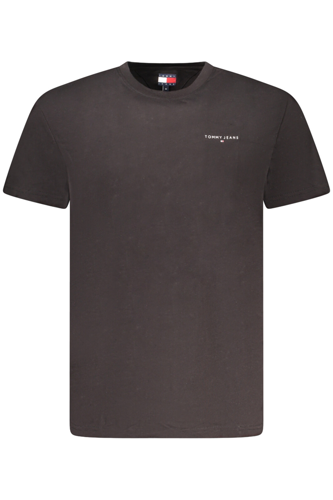 TOMMY HILFIGER MEN'S SHORT SLEEVE T-SHIRT BLACK
