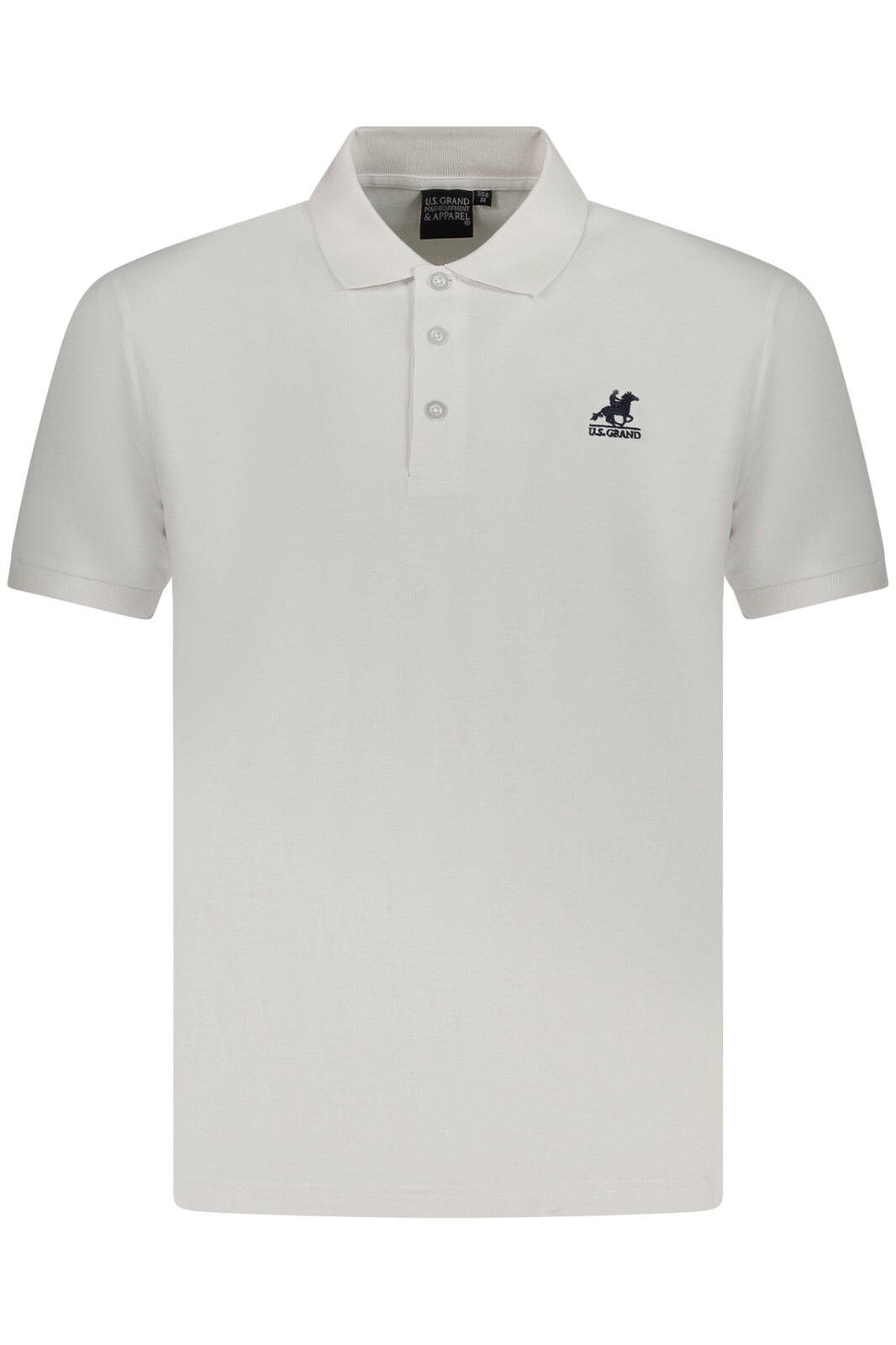 US GRAND POLO MEN'S SHORT SLEEVE POLO WHITE