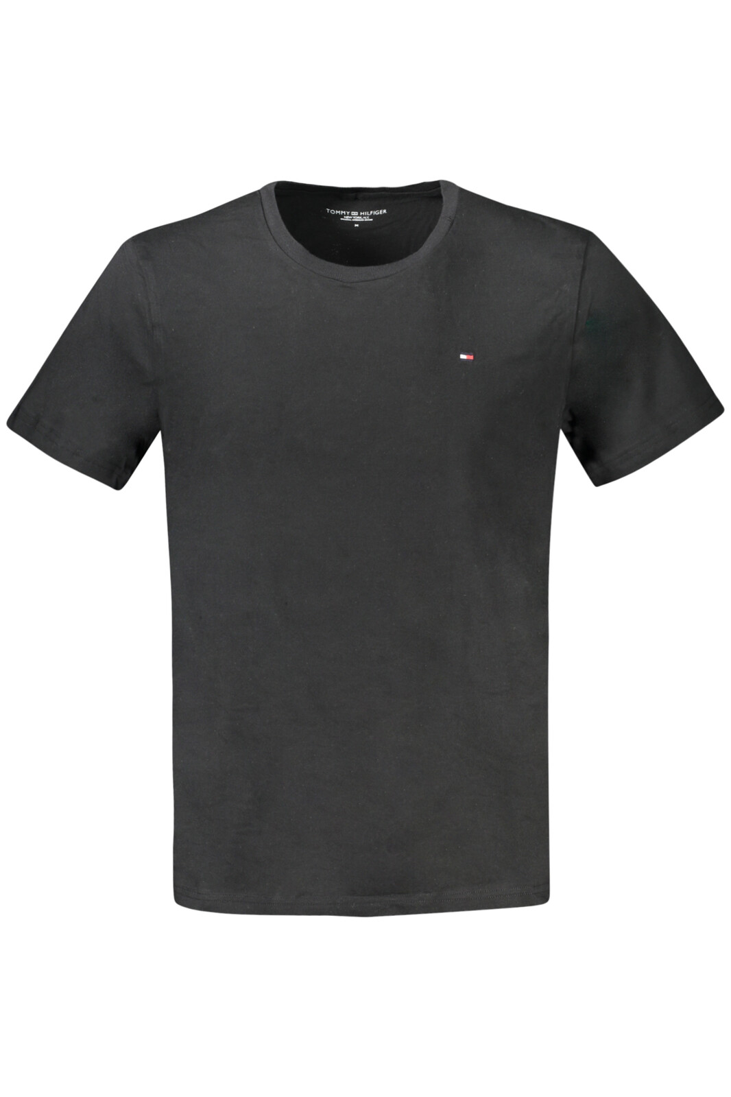 TOMMY HILFIGER SHORT SLEEVE T-SHIRT MEN BLACK