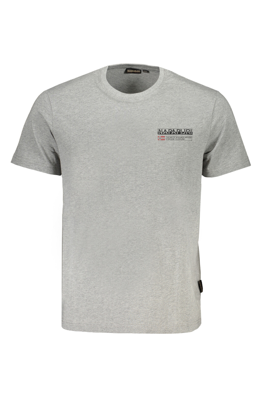 NAPAPIJRI MEN'S SHORT SLEEVED T-SHIRT GRAY