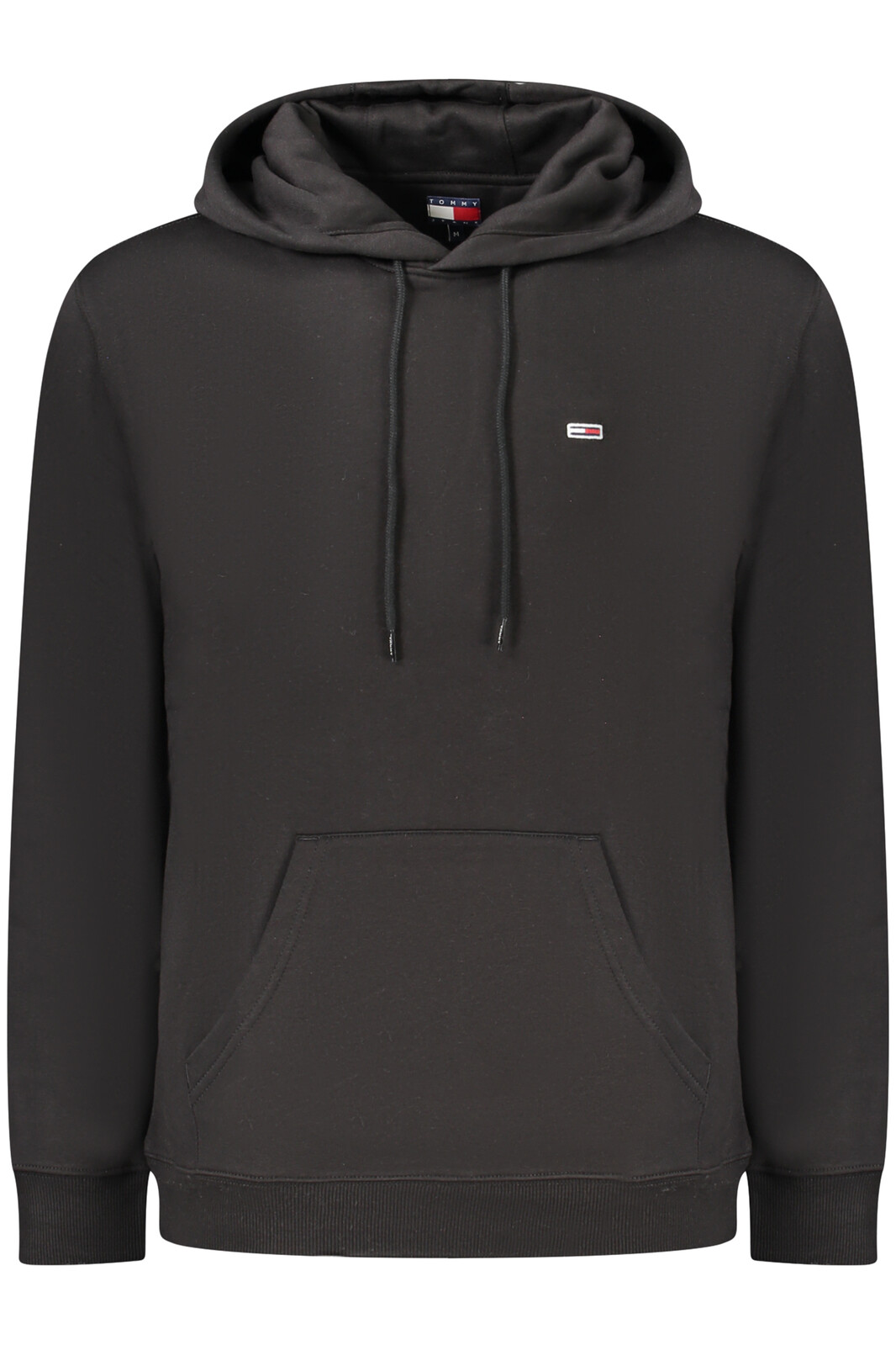 TOMMY HILFIGER MEN'S BLACK ZIP-UP SWEATSHIRT