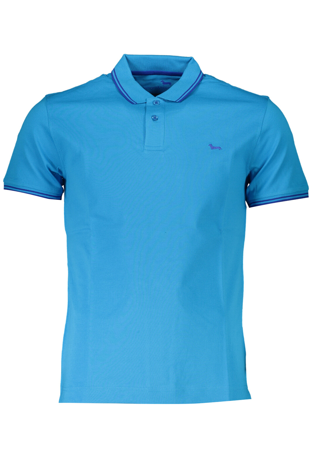 HARMONT & BLAINE MEN'S SHORT SLEEVED POLO SHIRT BLUE