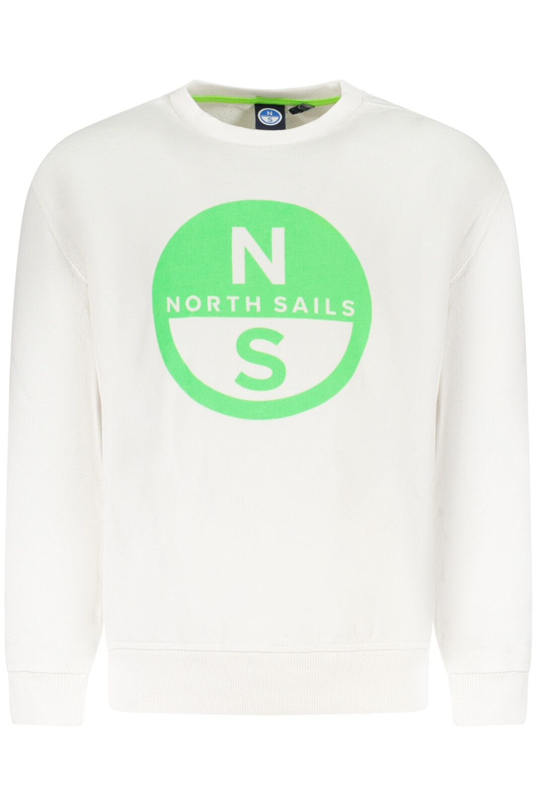 NORTH SAILS CHILDREN'S ZIP-UP SWEATSHIRT WHITE