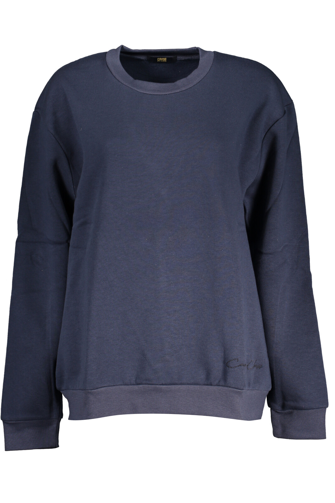 CAVALLI CLASS WOMEN'S ZIPLESS SWEATSHIRT BLUE