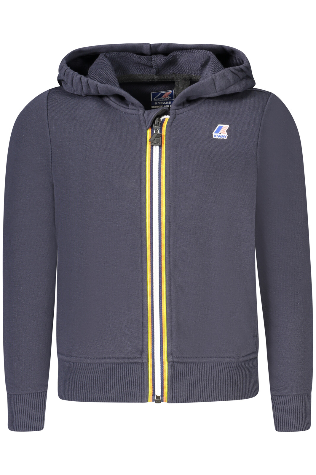 K-WAY SWEATSHIRT WITH ZIP CHILD BLUE