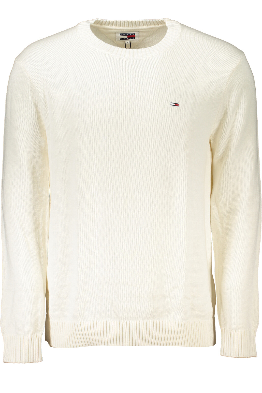 TOMMY HILFIGER MEN'S WHITE SWEATER