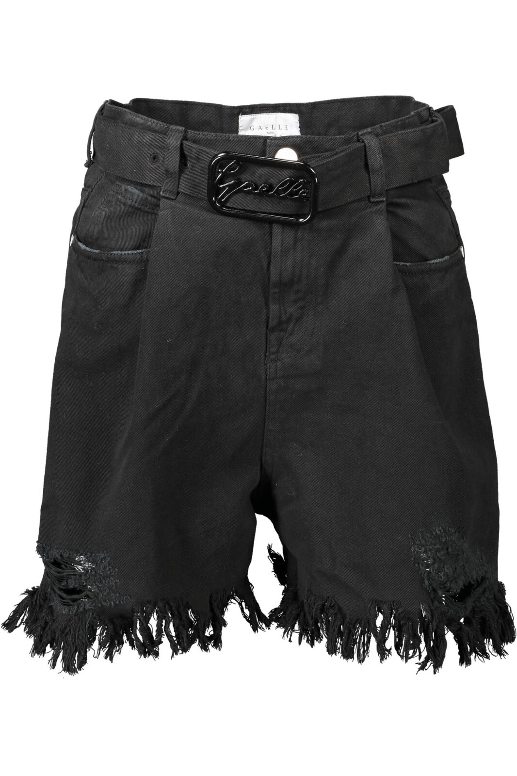 GAELLE PARIS BLACK WOMAN SHORT TROUSERS