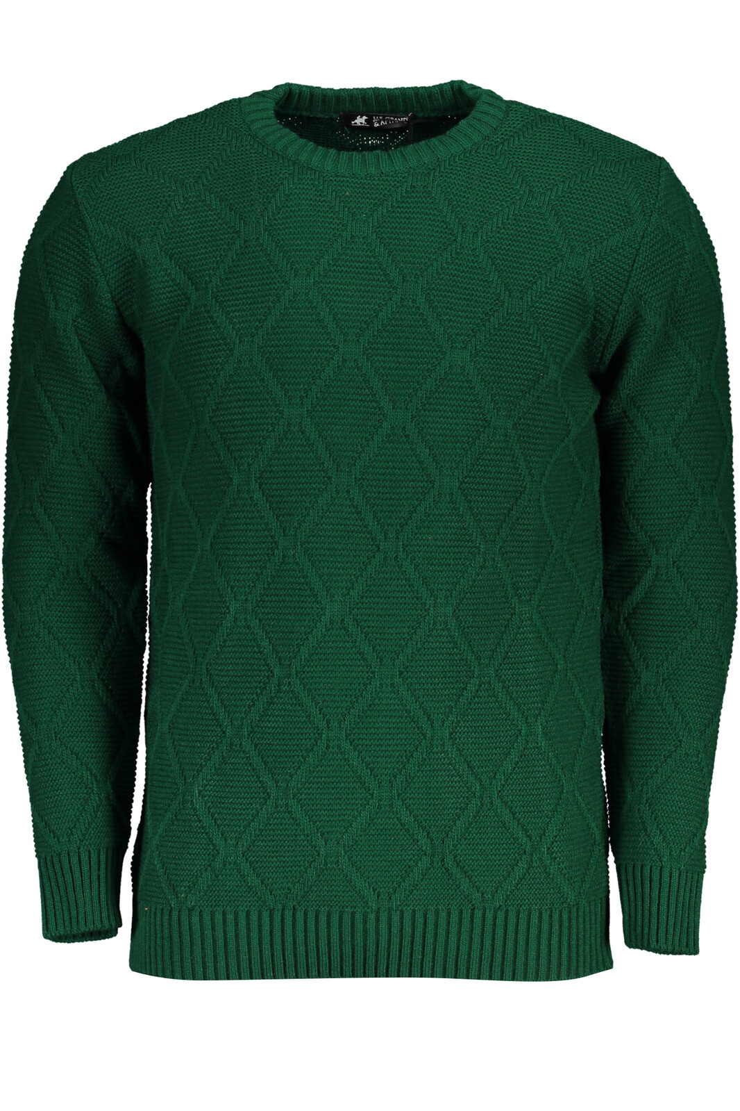 US GRAND POLO GREEN MEN'S SWEATER