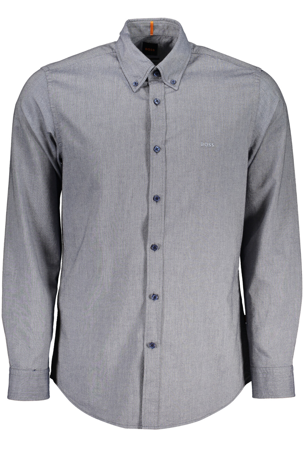 HUGO BOSS MEN'S LONG SLEEVE SHIRT BLUE