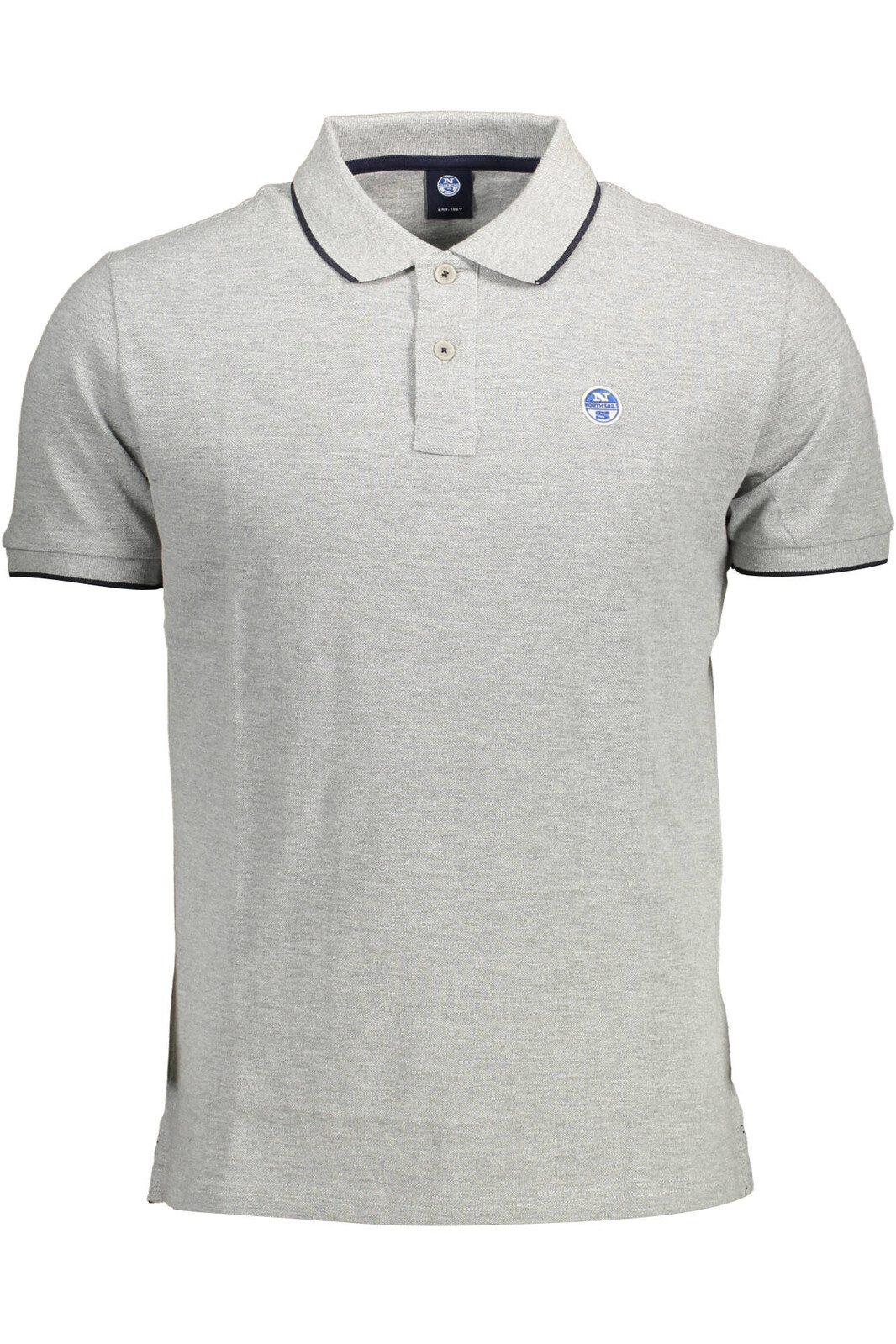 NORTH SAILS SHORT SLEEVE POLO SHIRT MAN GRAY