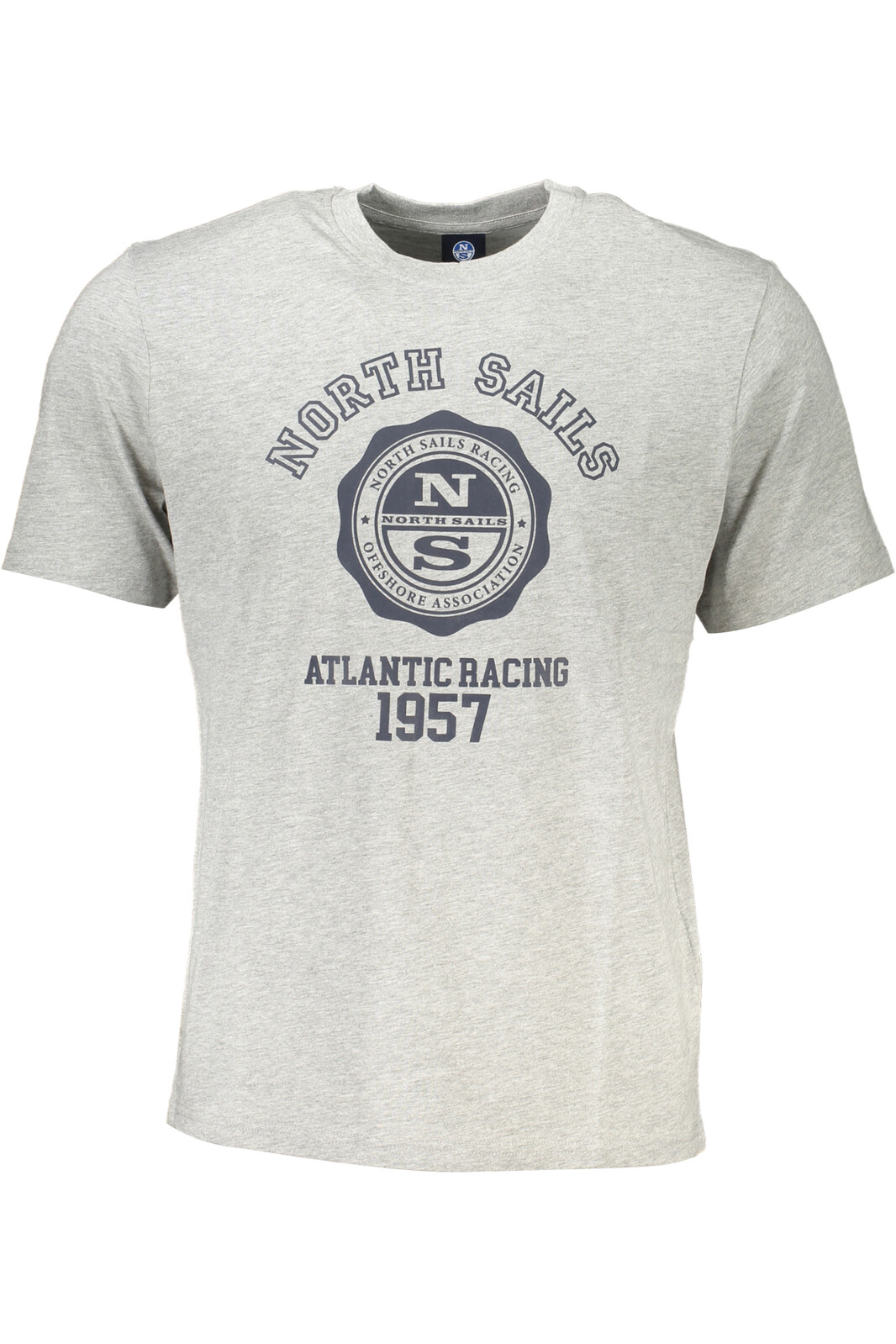 NORTH SAILS MEN'S SHORT SLEEVED T-SHIRT GRAY