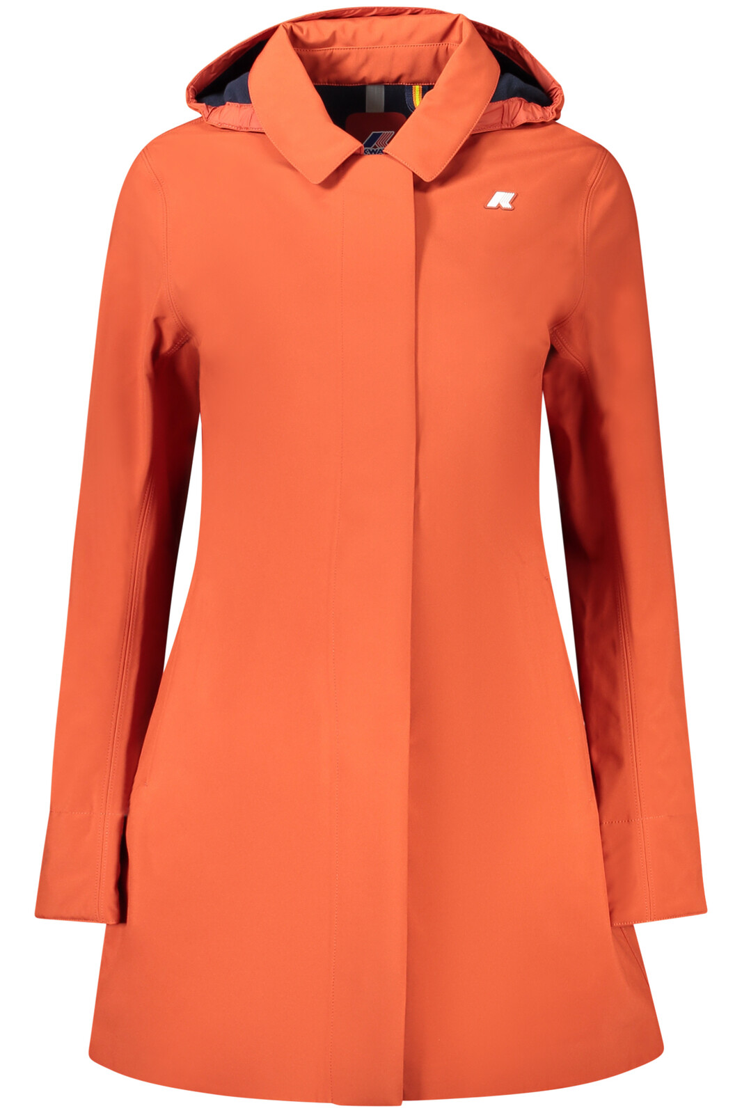 K-WAY WOMEN'S RED TRENCH