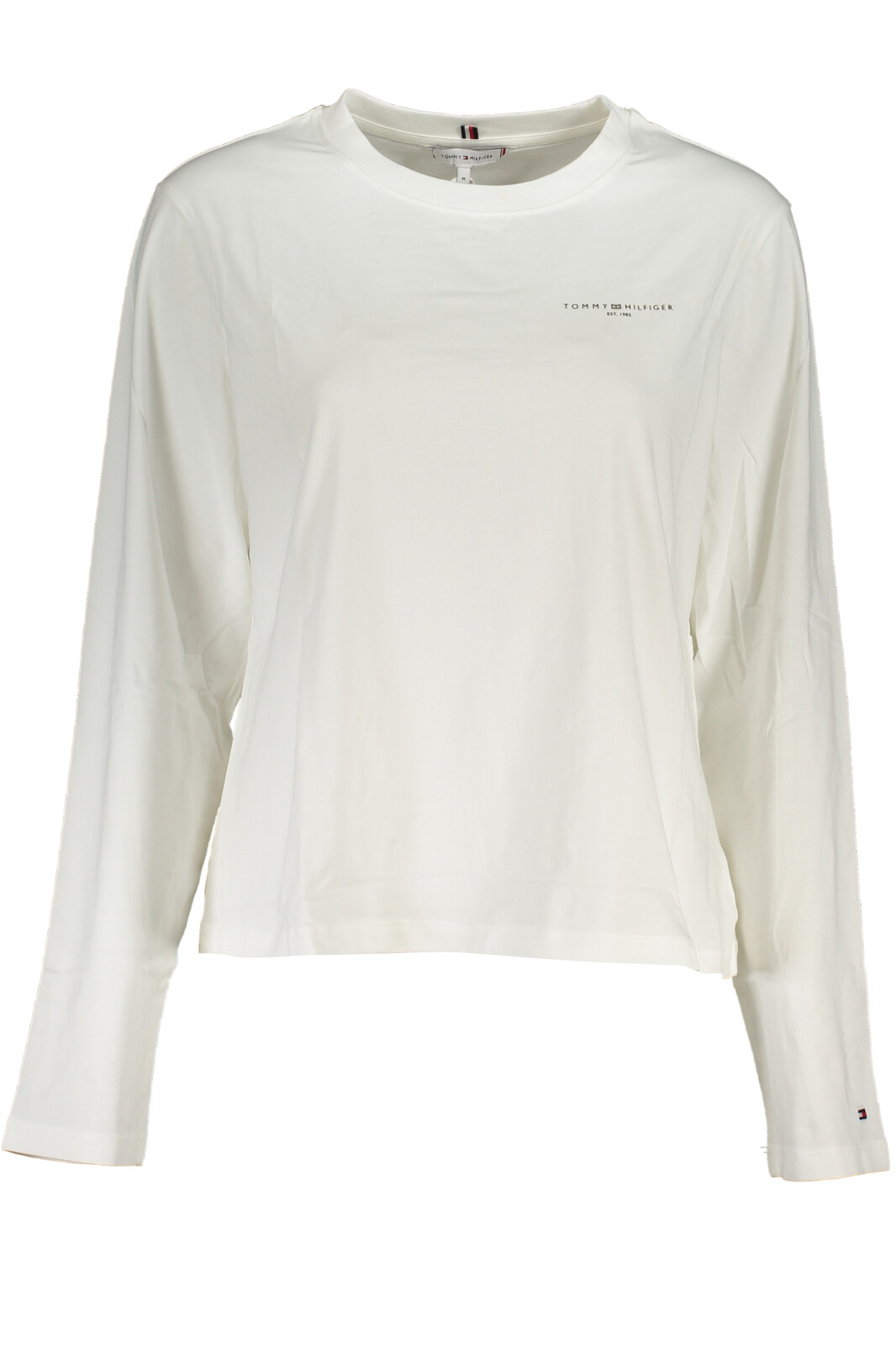 TOMMY HILFIGER WOMEN'S LONG SLEEVE T-SHIRT WHITE