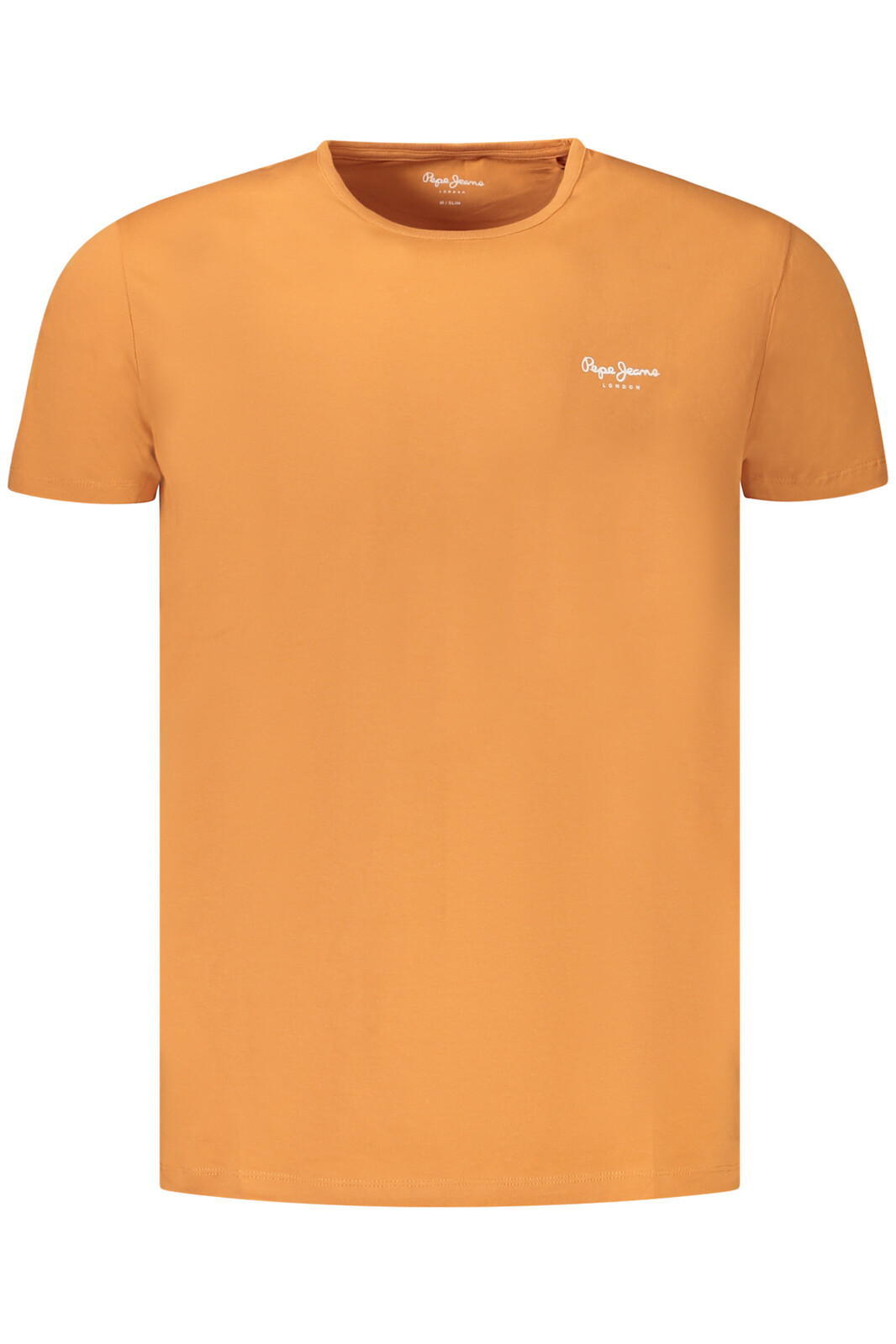 PEPE JEANS MEN'S SHORT SLEEVE T-SHIRT ORANGE