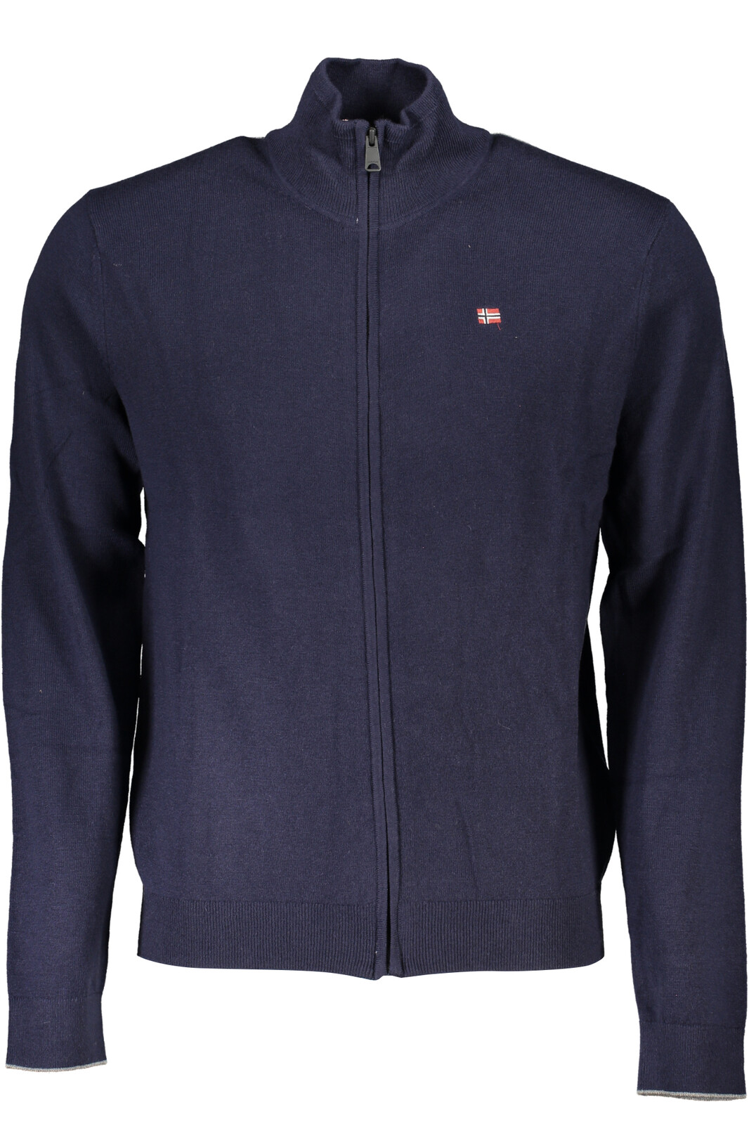 NAPAPIJRI MEN'S BLUE CARDIGAN