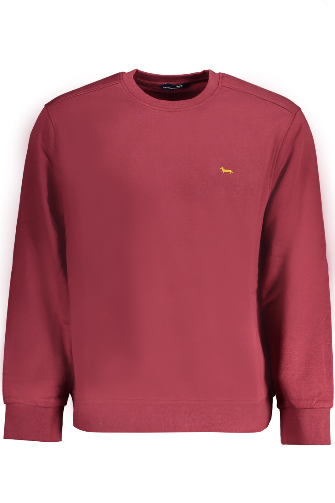 HARMONT & BLAINE RED MEN'S ZIP-UP SWEATSHIRT
