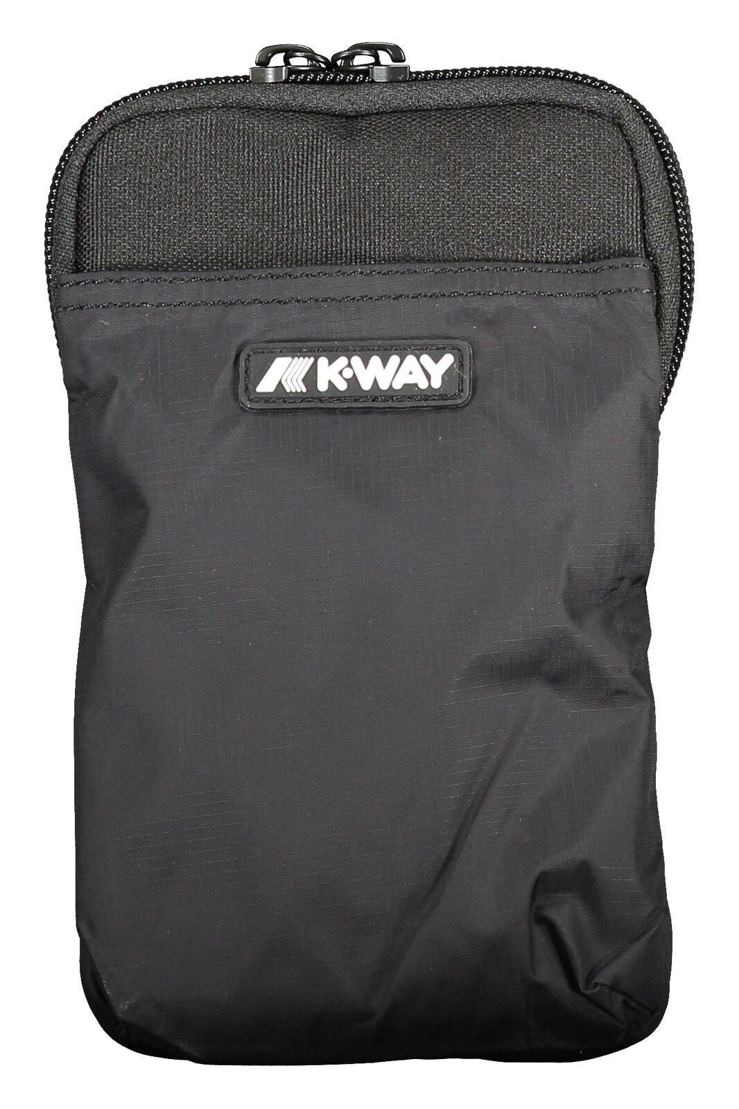 K-WAY BLACK MEN'S SHOULDER BAG