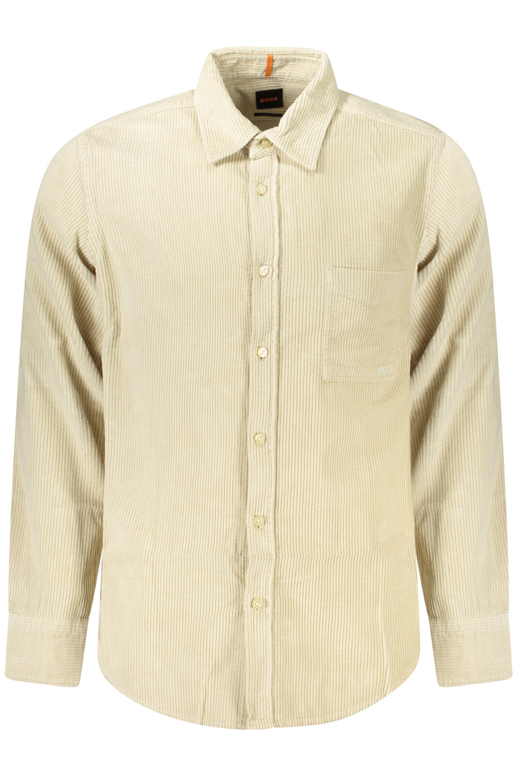 HUGO BOSS LONG SLEEVE SHIRT MEN BEIGE