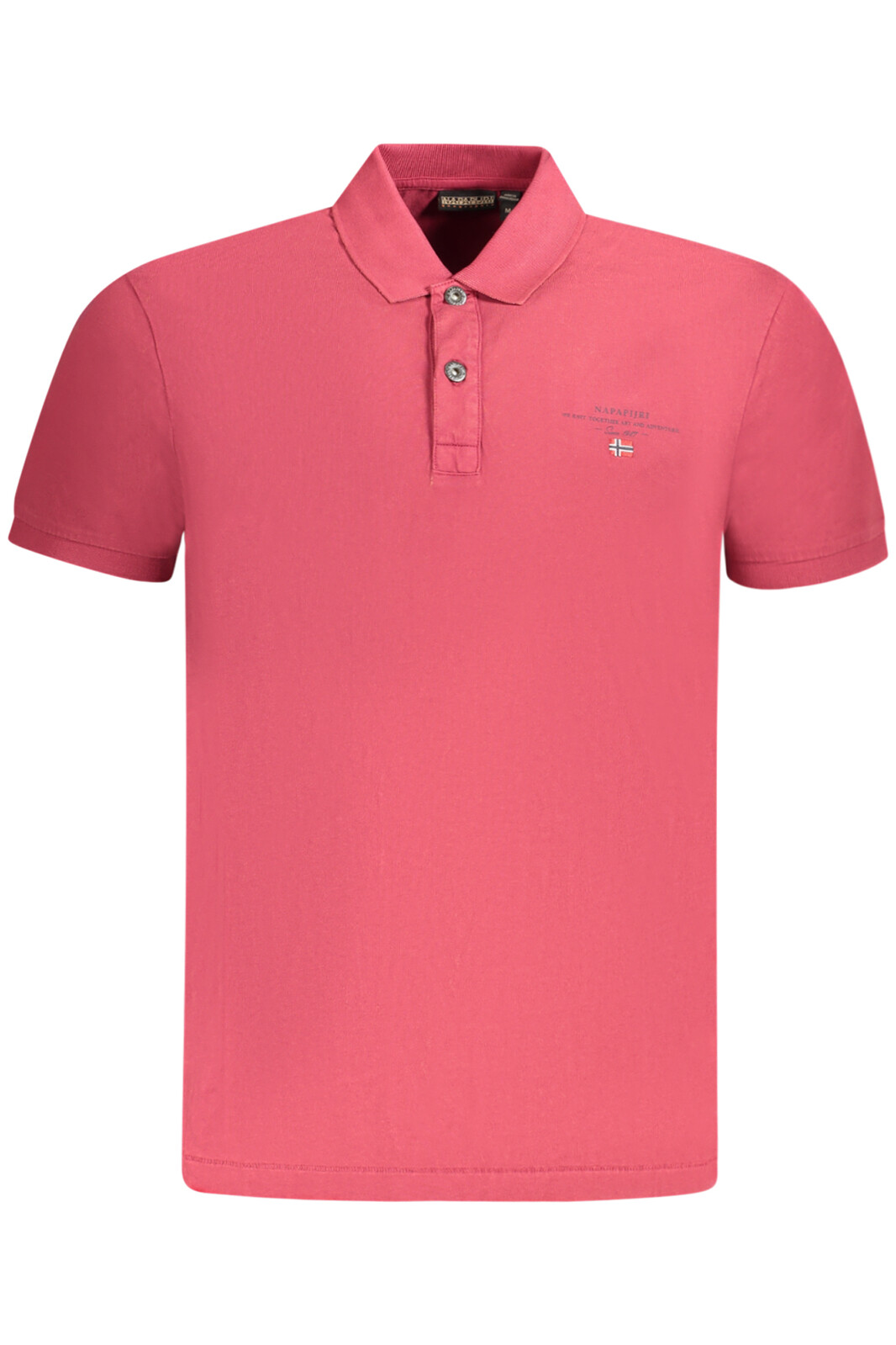 NAPAPIJRI MEN'S SHORT SLEEVE POLO SHIRT RED