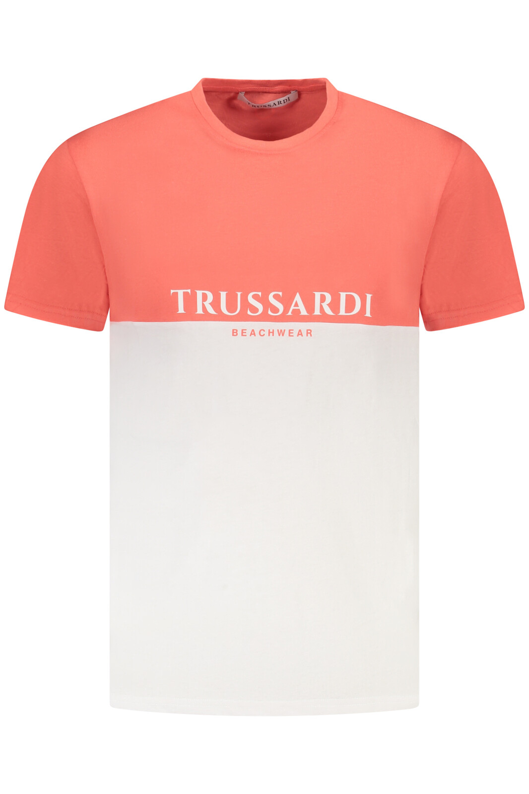 TRUSSARDI MEN'S SHORT SLEEVE T-SHIRT PINK